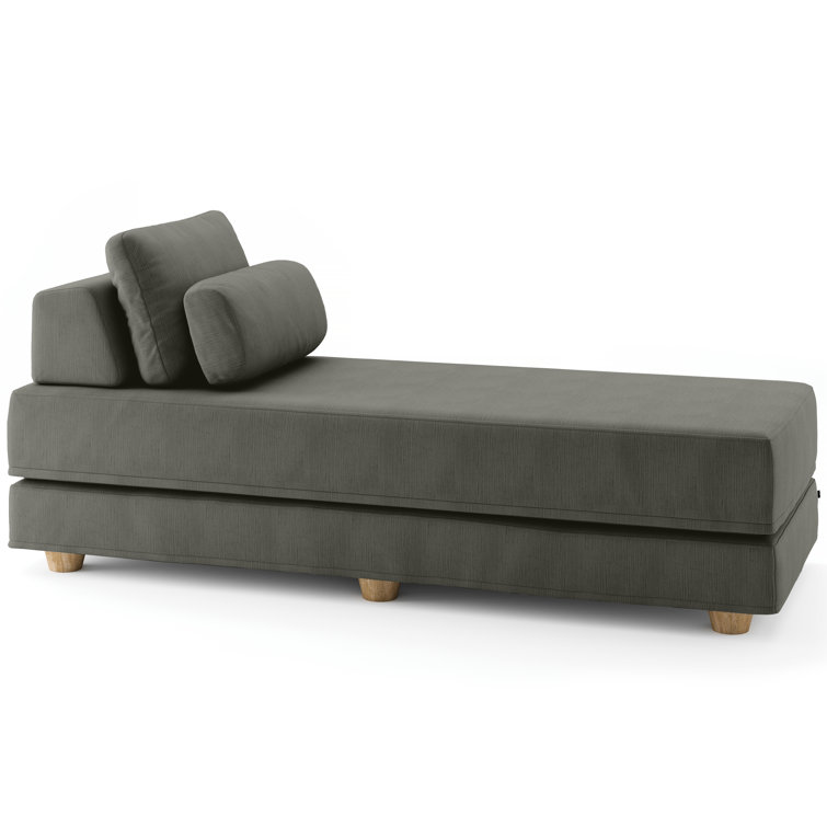 Latitude Run Balshan Chaise Lounge Daybed Fold Out Sleeper with